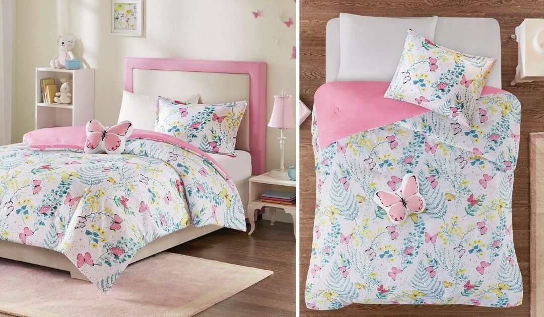 Set de Comforter Mi Zone Kids Cynthia 4-Piezas al 60% Off