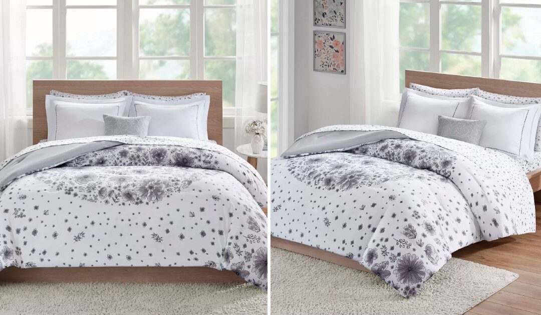 Set de Comforter y Set de Sábanas Intelligent Design Emma de 8 Piezas a solo $29.99 (Reg. $94.99)
