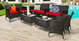 Set-de-Patio-Costway-de-8-Piezas-en-Rattan