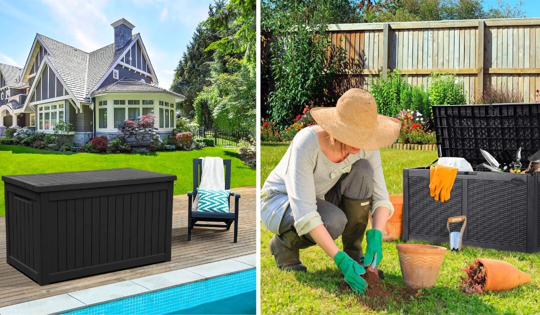 Cajas de Terraza y Almacenamiento Para Patio | Ahorra HASTA un 69% de Descuento