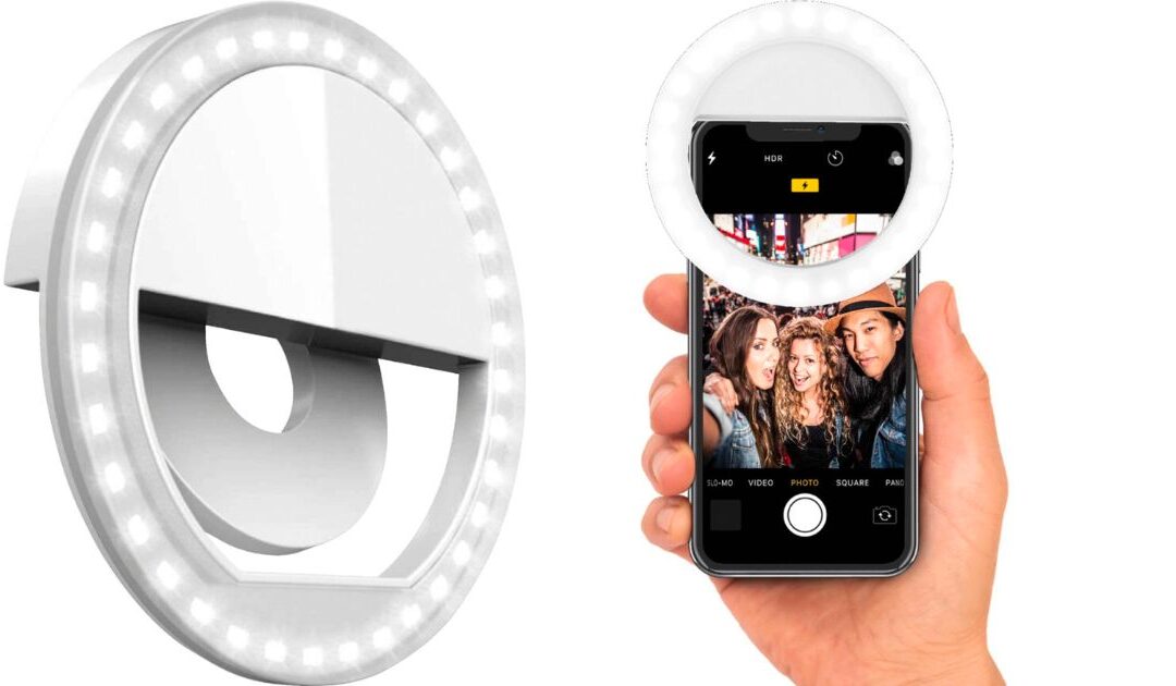 Anillo de Luz LED con Clip SOLO $4.99 en Best Buy (Reg. $10)