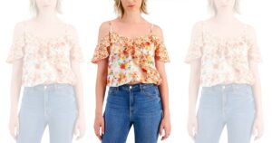 Blusa-Crave-Fame-Jr-Printed-Cold-Shoulder-Top