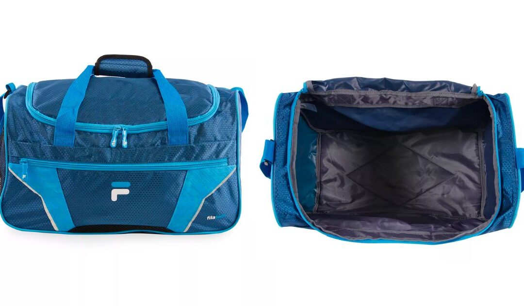 Bulto FILA Drone Duffel Bag a solo $24.99 (Reg. $50)