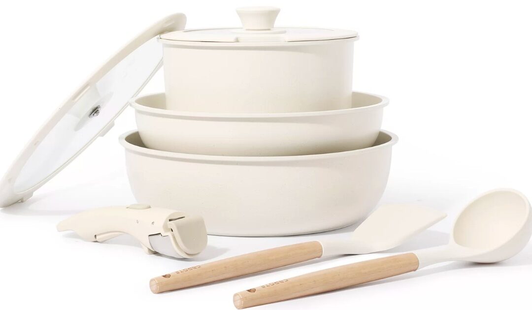 Carote Nonstick Cookware Set de 8-Piezas SOLO $39.99 (Reg $170)