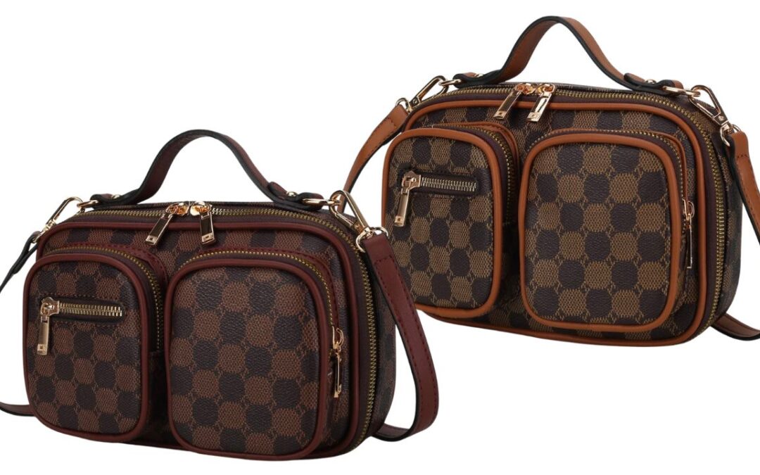 Carteras MFK Jolene Multi Pocket Crossbody Bag solo $37.95 (Reg $149)