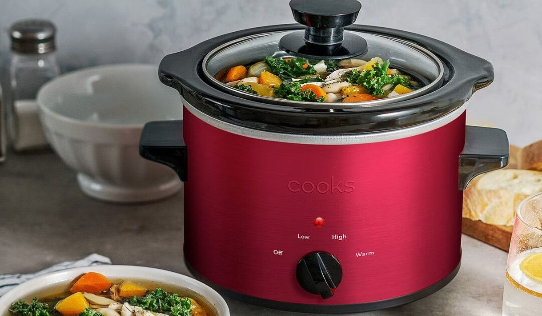 Cooks Slow Cooker 1.5-Qt a solo $11.69 en JCPenney (Reg $22)