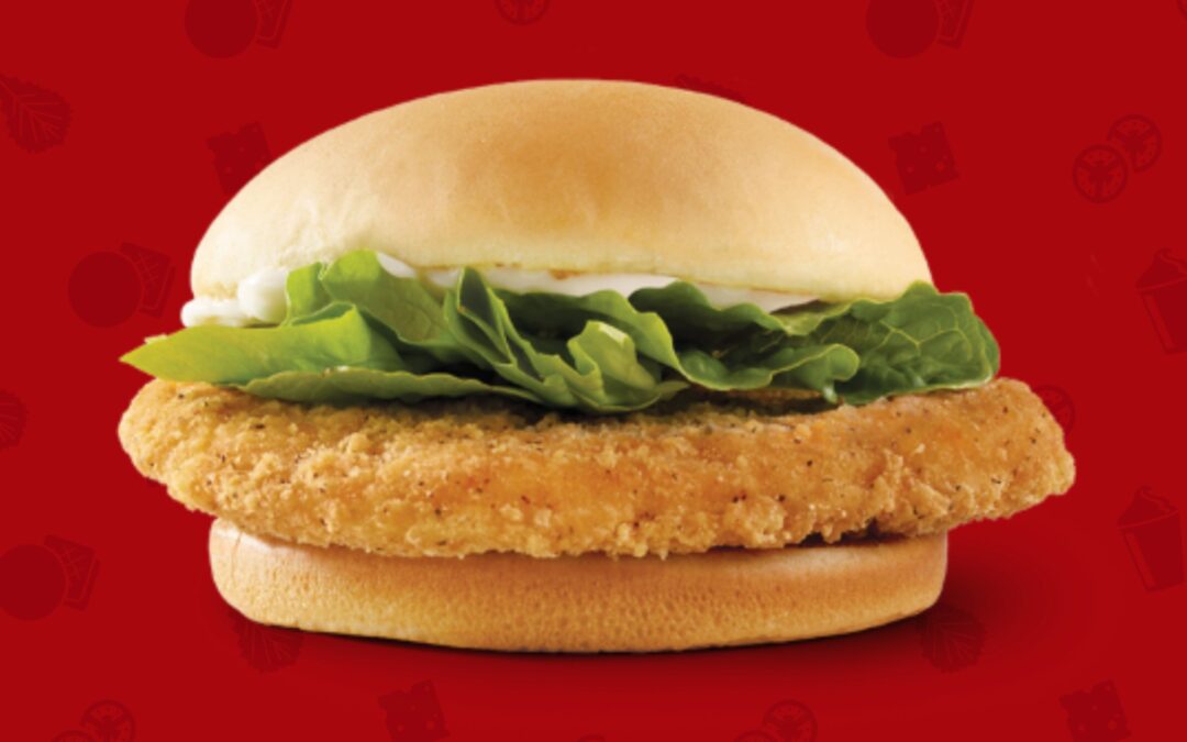 Crispy Chicken Sandwich GRATIS en Wendy’s con una Compra de $3.00