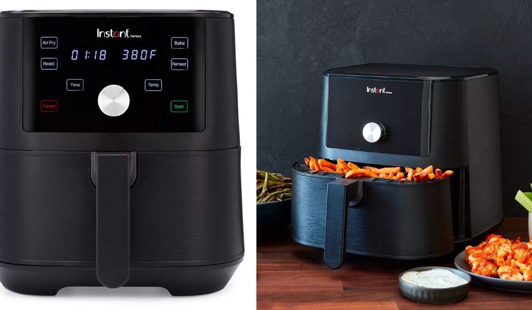 Freidora de Aire Instant Pot Vortex 4-in-1 6-Qt SOLO $79.99 en Macy’s (Reg. $120)
