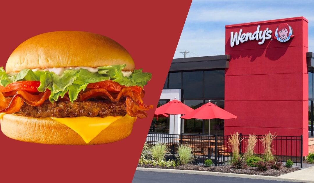Junior Bacon Cheeseburger SOLO 1¢ con Cualquier Compra en Wendy’s