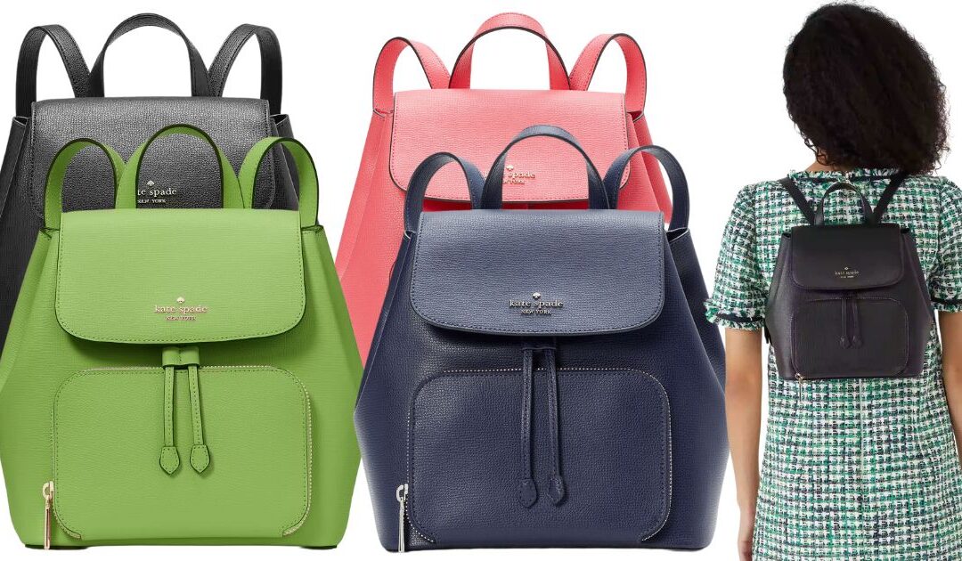 Kate Spade Kristi Medium Flap Backpack a solo $87.20 (Reg $379)