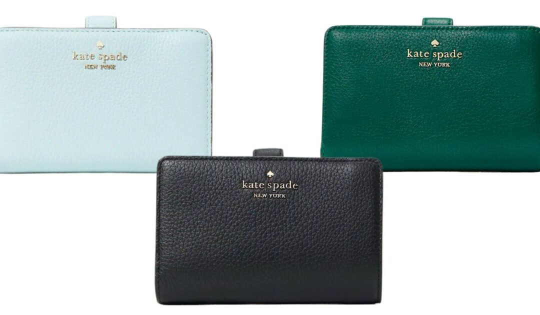Kate Spade Leila Medium Compact Bifold Wallet SOLO $55.72 (Reg. $199)