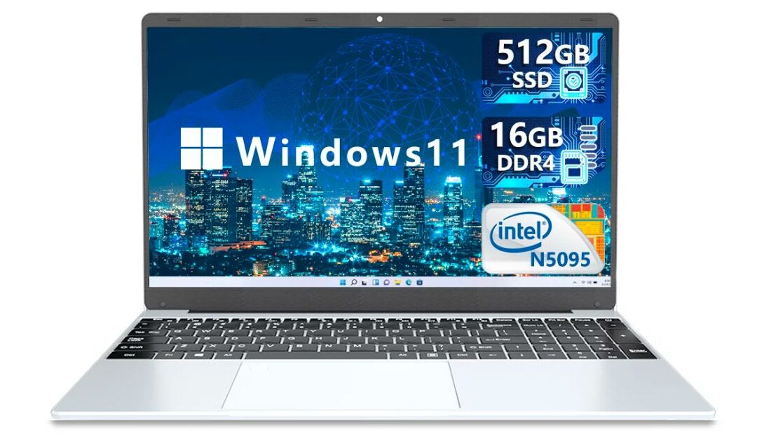 Laptop KUU 15.6-in Intel Celeron N5095 SOLO $319 en Walmart (Reg. $429)