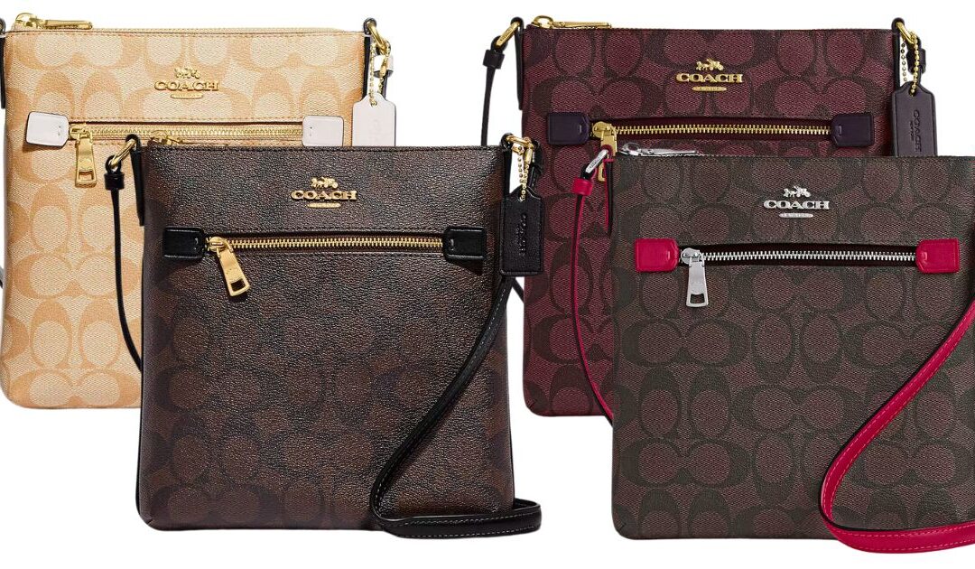 Carteras Coach Rowan File a SOLO $89 (Reg $250)