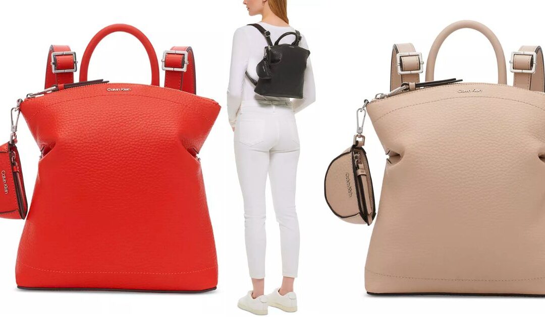Mochila Calvin Klein SOLO $67.13 en Macy’s (Reg. $168)