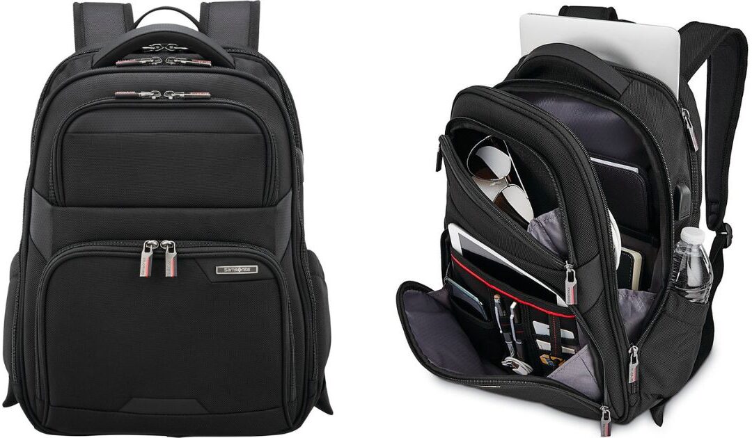 Mochila Samsonite Laser Pro 2 para Laptops hasta 15.6-In SOLO $49.99 (Reg. $90)