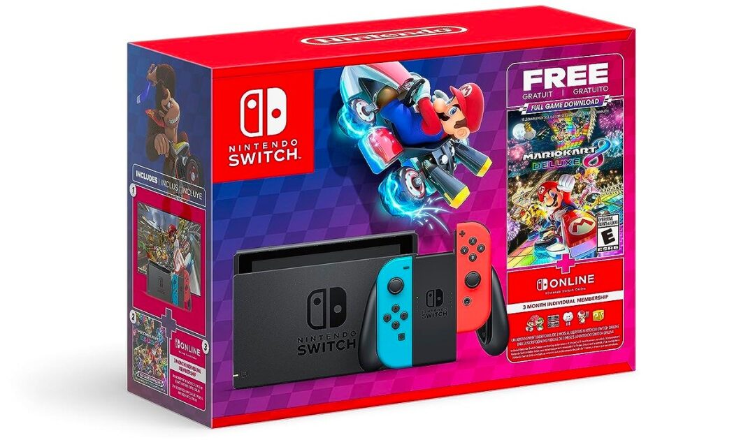 RESERVA AHORA – Nintendo Switch Mario Kart 8 Deluxe Bundle | Sale en Octubre 6