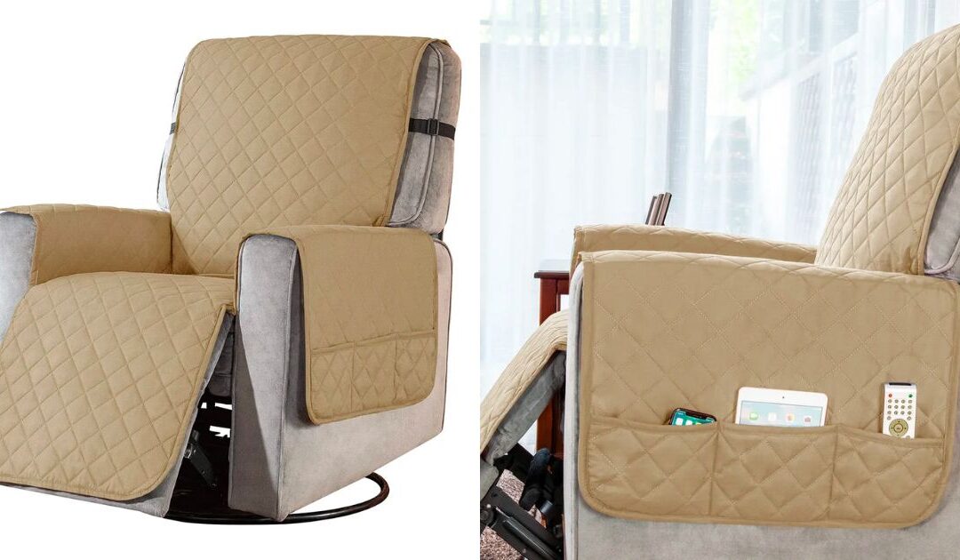Protector Subrtex Box Cushion Recliner Slipcover a solamente $17.99 (Reg $29.99)