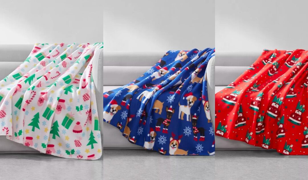 Sábanas con Estampados Navideños SOLO $7.99 (Reg $20)
