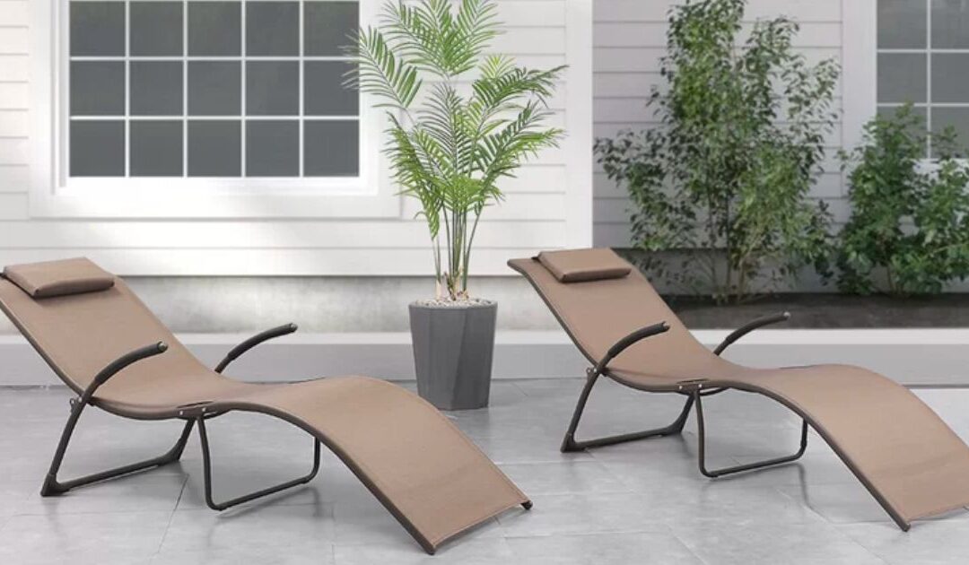 Set de 2 Sillas para Patio SOLO $149.99 (Reg. $285) + Envío GRATIS