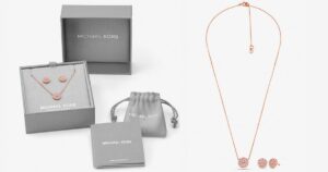 Set de Collar y Aretes Michael Kors