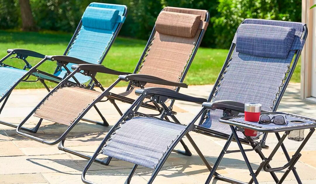 Sillas Reclinables para Patio Sonoma Goods For Life XL SOLO $61.19 en Kohl’s (Reg. $160)