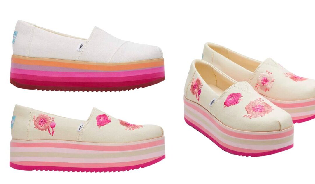 Toms Alpargata Platform Espadrille a solo $37.49 (Reg. $69.95) y Envío Gratis