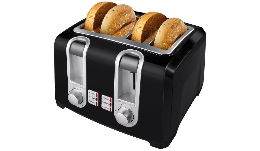 Tostadora Black+Decker de 4-Slice a solo $35.99 en JCPenney (Reg. $70)