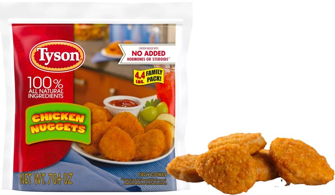 50% Off en Tyson Frozen Chicken Nuggets en Target – SOLO $5.31 Por la Bolsa de Tamaño Familiar (Reg. $13)