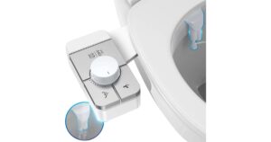 Ultra-Slim Bidet Attachment for Toilet