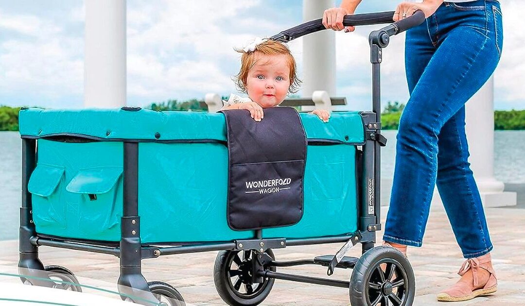 WonderFold Wagon Double Stroller Wagon SOLO $239 + Envío GRATIS