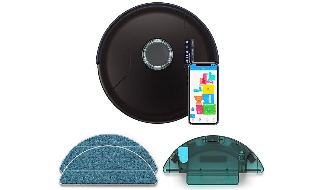 bObsweep PetHair SLAM Wi-Fi Connected Robot Vacuum and Mop SOLO $179.99 (Reg. $539)