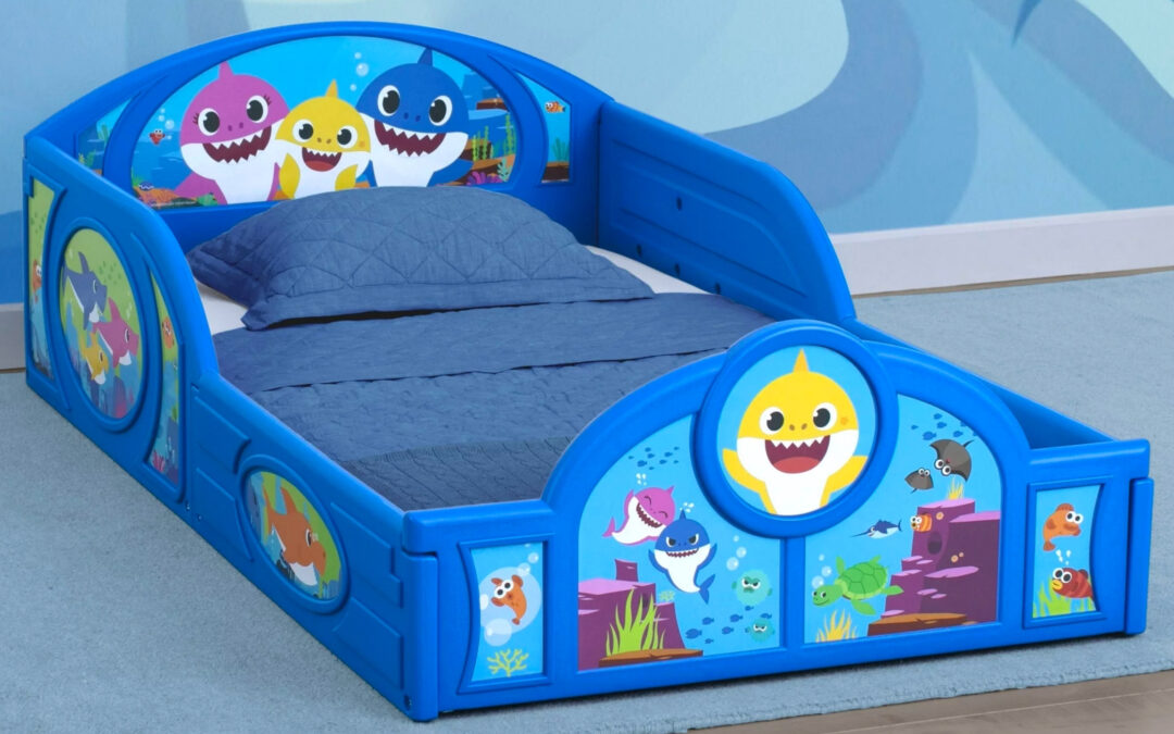 Cama Baby Shark Para Niños SOLO $39.97 (Reg $68)