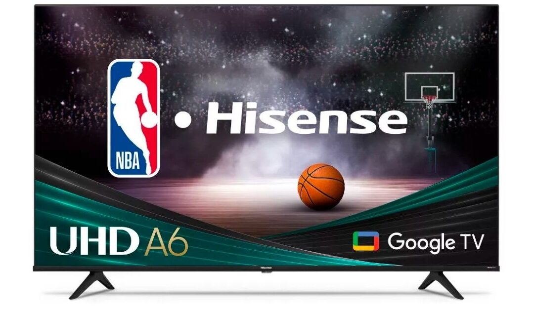 Hisense 65-In Class A6 Series 4K UHD Smart Google TV SOLO $329.99 en Target