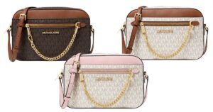 MICHAEL KORS Jet Set Large Logo Crossbody Bag