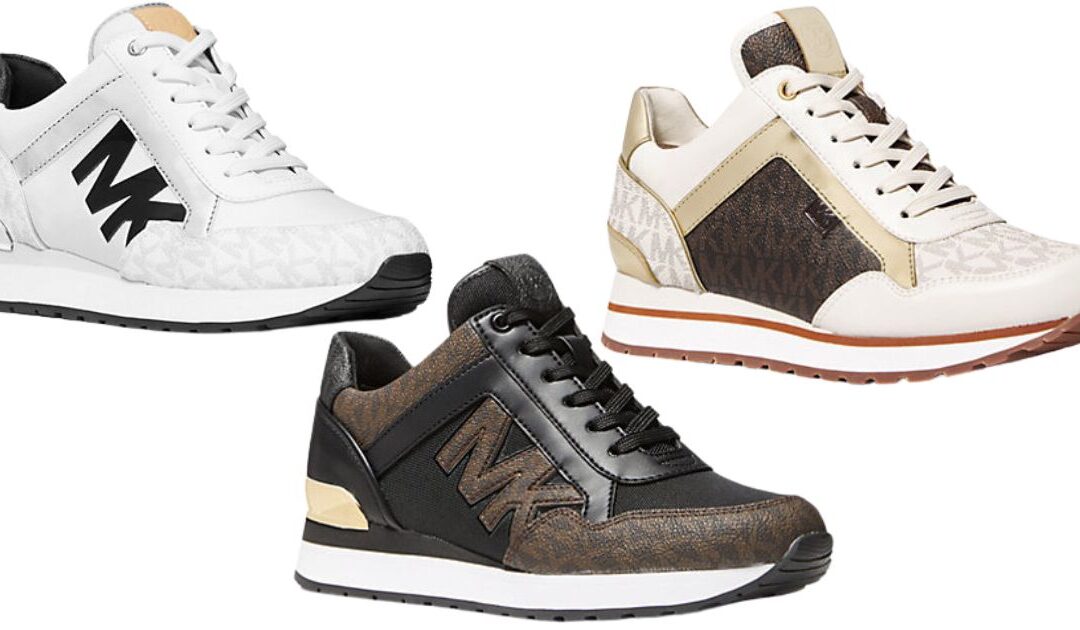 Tenis Michael Kors Maddy Logo Trainer a solo $59 (Reg. $225)