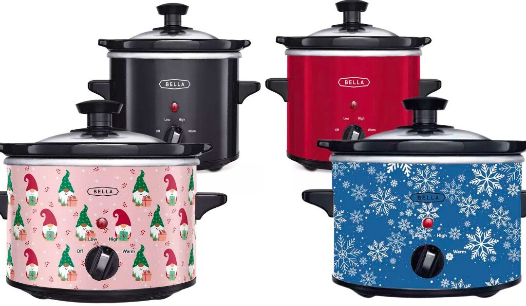 Olla de Cocción Lenta BELLA SOLO $10 en Macy’s (Reg. $22)