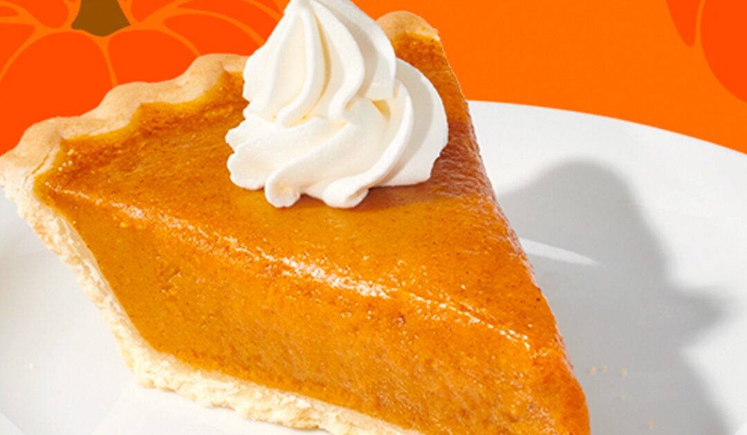 Compra 1 Pumpkin Pie Slice y Llévate 1 GRATIS en Denny’s