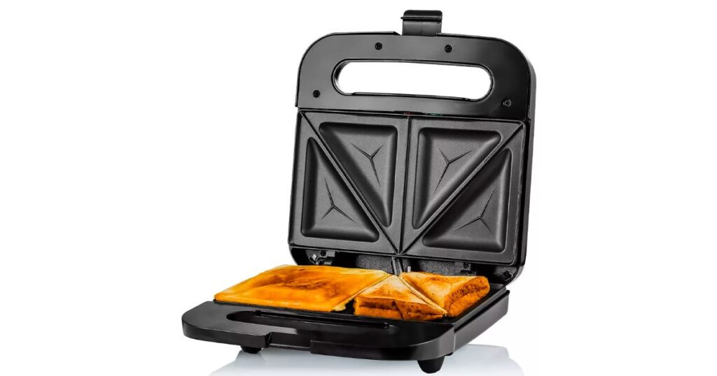 Sandwichera Non Stick Eléctrica Ovente