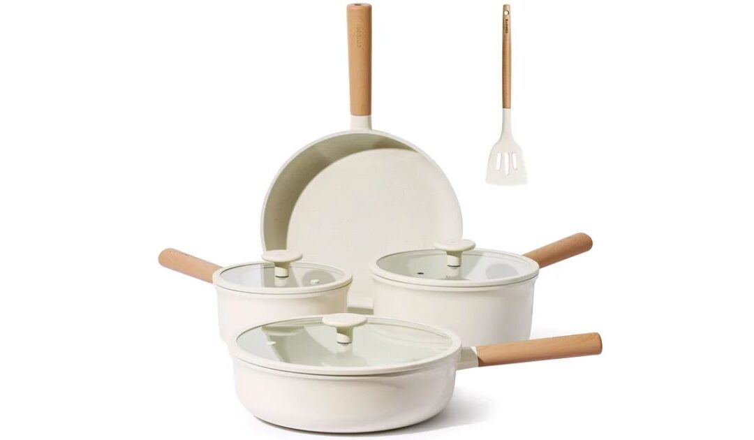 Set de Ollas y Sartenes Carote de 8-Piezas SOLO $59.99 en Walmart (Reg. $240)