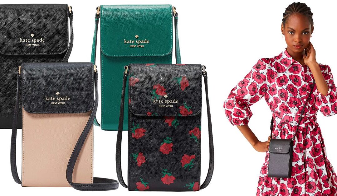 Cartera para Teléfono Kate Spade Madison North South Crossbody SOLO $49 (Reg. $199)