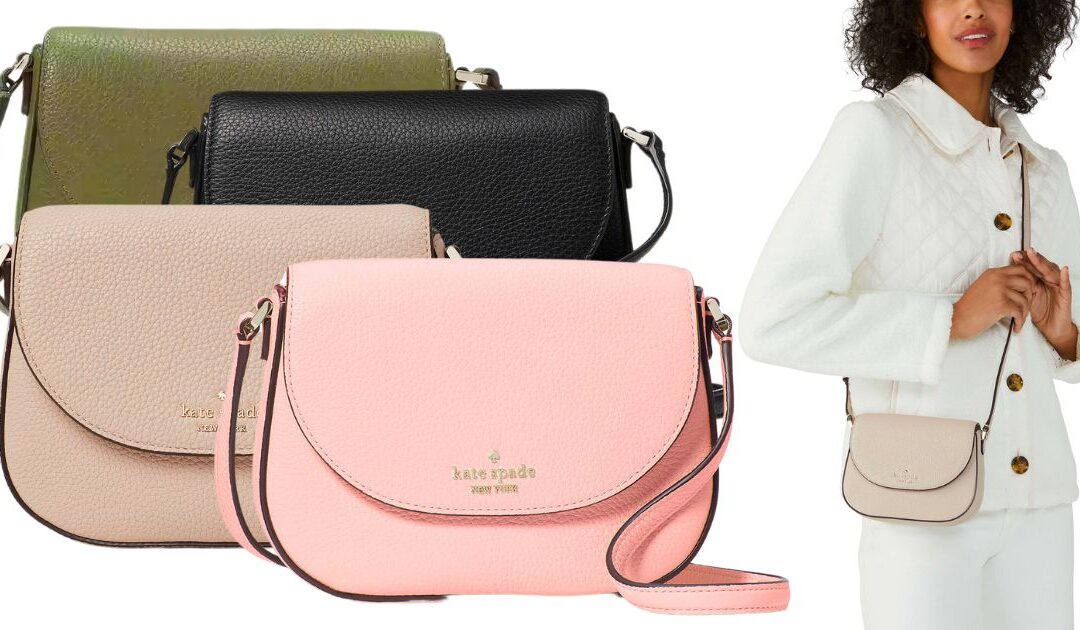Cartera Kate Spade Leila Mini Flap Crossbody SOLO $59 (Reg $239)