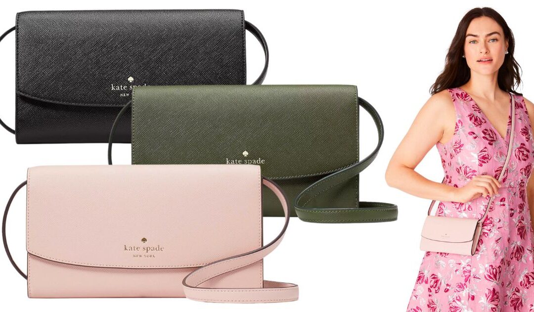 Kate Spade Dana Small Flap Crossbody SOLO $59 (Reg. $249)