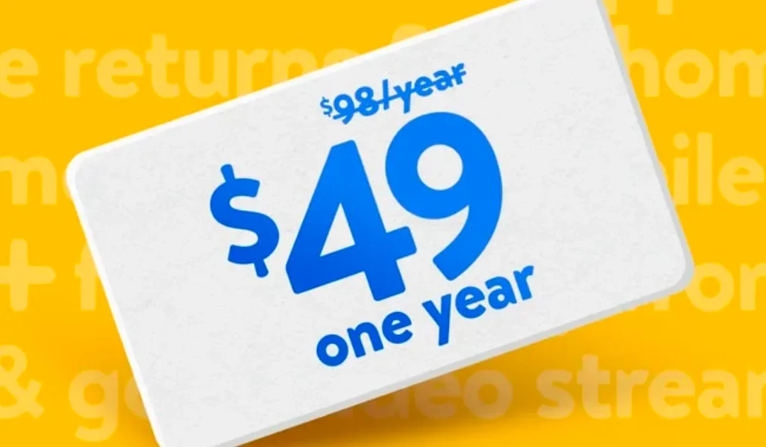 50% Off en la MembresÃa de Walmart Plus de 1 Año