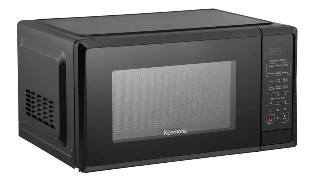 Microondas Kenmore 1.1 pies cúbicos SOLO $59.99 (Reg. $100)