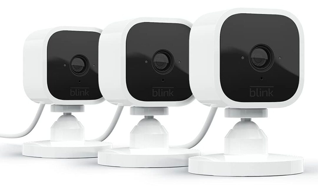 Set de 3 Cámaras de Seguridad Mini Blink SOLO $39.99 (Reg $70)