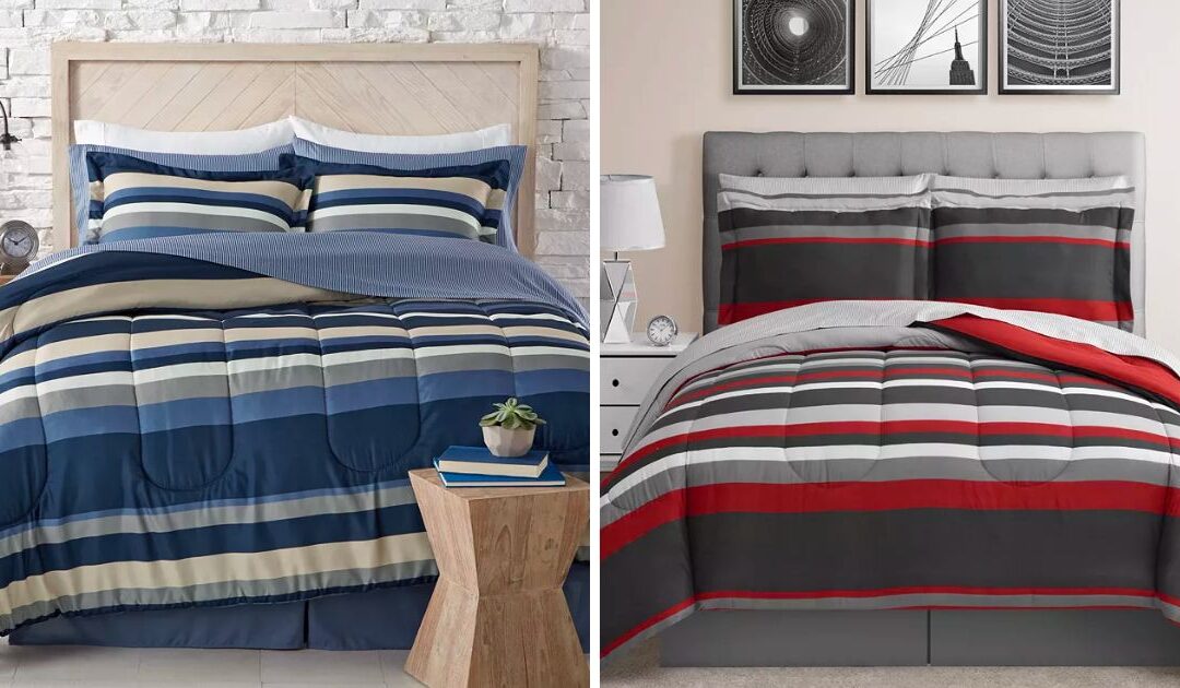 Sets de Comforter de 8-Piezas SOLO $29.93 en Macy’s (Reg $100)