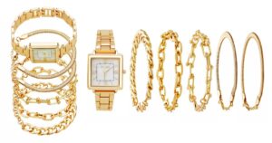 Set de Reloj y Pulseras Jessica Carlye