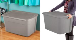 Caja Plástica de Almacenamiento Room Essentials 30-Gal