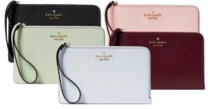 K S Staci Medium l-Zip Wristlet