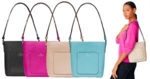 Kate Spade Elsie Pebbled Leather Bucket Bag